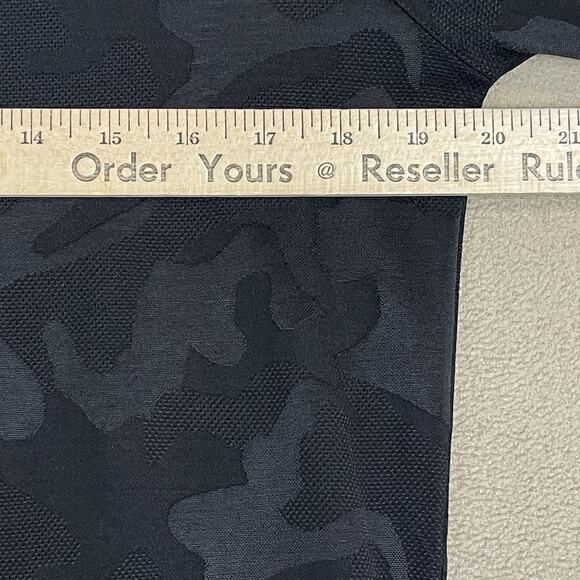 Karl Lagerfeld Hoodie Mens M‎ Black Camo Pouch Pocket Pullover Sweatshirt - Picture 7 of 12